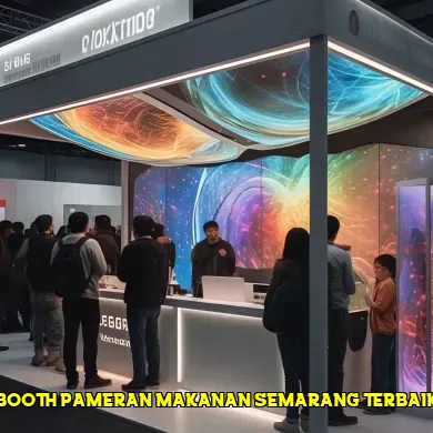 booth pameran makanan semarang terbaik